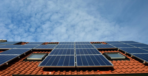 solar panels home roof